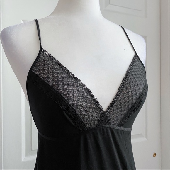 Victoria’s Secret Lace Trim Nightgown Cami Slip - Picture 3 of 8